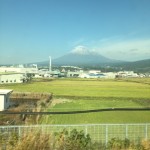 帰りの富士山